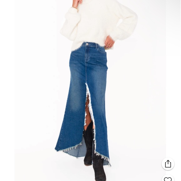 Show me your mumu denim skirt - Picture 1 of 2